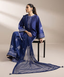 Sapphire 3 Piece - Embellished Cotton Net Suit F3SFLX25V332 Eid 1 RTW 2025