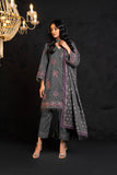 Alkaram Studio FC-35J-24-Charcoal-grey Festive Collection 2024