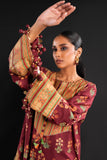 Alkaram Studio FC-C-22D-24-Maroon Festive Catalyst 2024