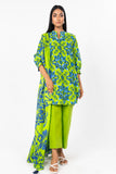 Alkaram Studio FN-21-24-Green Turkish Capsule 2024