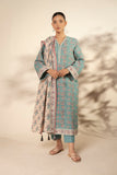 Alkaram FW-102.1-25-1-Blue Winter Collection 2025