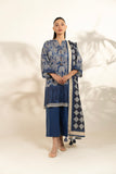 Alkaram FW-109-25-1-Blue Winter Collection 2025