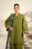 Alkaram FW-109.1-25-1-Green Winter Collection 2025