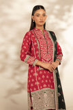 Alkaram FW-110-25-1-Red Winter Collection 2025