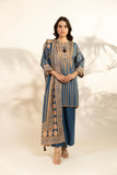 Alkaram FW-118-25-1-Blue Winter Collection 2025