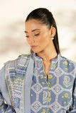 Alkaram FW-120.1-25-1-Blue Winter Collection 2025