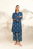 Alkaram FW-122-1-25-1-Blue Winter Collection 2025