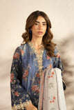 Alkaram FW-139.1-25-2-Blue Winter Collection 2025