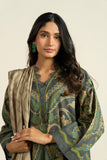 Alkaram FW-163.1-25-1-Green Winter Collection 2025