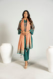 Alkaram FW-163.1-25-1-Teal Winter Collection 2025