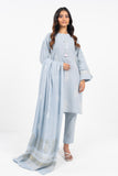Alkaram FW-4-1-24-Light Blue Winter Collection 2024