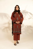 Alkaram SHAWL-FW-81-25-1-Rust Winter Collection 2025