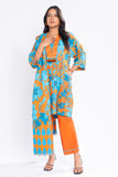 Alkaram FW-54-24-Orange  Winter Collection 2024