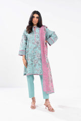 Alkaram FW-14-24-Light Blue Winter Collection 2024