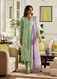 Gulaal Alira Lumiere Chikankaari Lawn 2025
