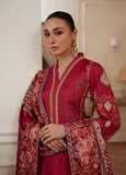 Gulaal Rosewood Majesty Velouré Printed Silk 2025
