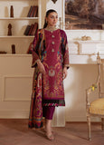 Gulaal Imperial Plum Velouré Printed Silk 2025