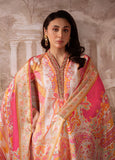 Gulaal Blush Royale Velouré Printed Silk 2025