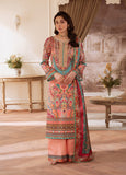 Gulaal Coral Éclat Velouré Printed Silk 2025
