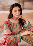 Gulaal Coral Éclat Velouré Printed Silk 2025
