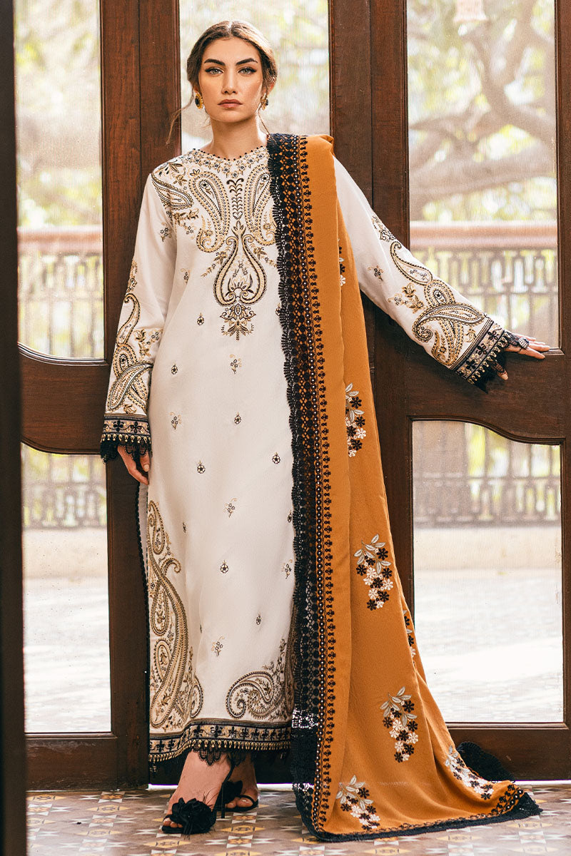 Mushq Ivory Whisper Symphony Karandi Collection 2024