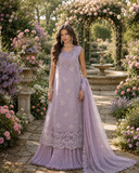 Saadia Asad D4 –  Lavender Lights Noor Eid Luxury Printskhas 2026