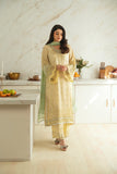 Agha Noor Butter Marigold Formal Silk Pret 2026