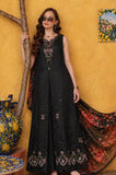 Saadia Asad D5 - Raven Black Noor Luxury Eid Schiffli Laserkari - Vol 2 2026