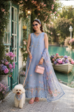 Saadia Asad D1 –  Frozen Mist Noor Eid Luxury Printskhas 2026