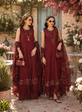 Saadia Asad D14 –  Ruby  Royale Noor Eid Luxury Printskhas 2026