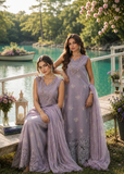 Saadia Asad D4 –  Lavender Lights Noor Eid Luxury Printskhas 2026