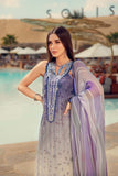 Saadia Asad D3 Noor Eid Laserkari Lawn 2024