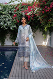 Dhanak SS24DA-2518 Sky Blue Silk Tunic Vol-II 2024