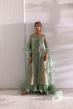 Dhanak Kaira:  SS24HF-3021 LIGHT GREEN  Couture 2026