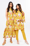 Alkaram Studio JC-23-24-Yellow Ikkat 2024