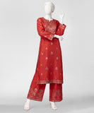 Junaid Jamshaid  JJPW-S-JPS-26-4054 Fb/Nayab-05 Red Pre Winter Collection 2026