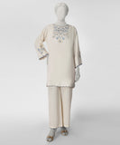 Junaid Jamshaid  JST-S-26-2468/S Indigo-01 Off White Pre Winter Collection 2026