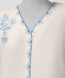 Junaid Jamshaid  JST-S-26-2469/S Indigo-02 White Pre Winter Collection 2026