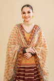 Nishat Linen 3 Piece - Printed Embroidered Suit - KFE24-109 Luxury Collection 2024