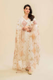 Nishat Linen Embroidered Dupatta - KFE24-132 Luxury Collection 2024