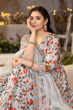 Nishat Linen 3 Piece - Printed Embroidered Suit - KFE24-28 Luxury Collection 2024