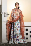 Nishat Linen 3 Piece - Printed Embroidered Suit - KFE24-94 Luxury Collection 2024