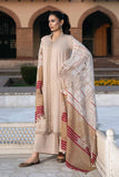Nishat Linen 3 Piece - Printed Embroidered Suit - KFS24-04 Luxury Collection 2024
