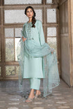 Nishat Linen 3 Piece - Embroidered Suit - KFS24-20 Luxury Collection 2024