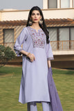 Nishat Linen 3 Piece - Embroidered Suit - KFS24-22 Luxury Collection 2024
