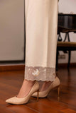 Nishat Linen Embroidered Trousers - KFS24-56 Luxury Collection 2024
