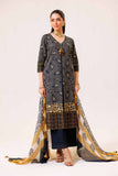 Nishat Linen 3 Piece - Printed Embroidered Suit - KFS24-83 Luxury Collection 2024