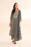 Nishat Linen 3 Piece - Printed Embroidered Suit - KPE24-17 Luxury Collection 2024