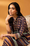 Nishat Linen Printed Embroidered Shirt - KPS24-04 Luxury Collection 2024