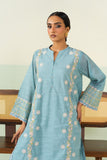 Alkaram LDE212-2-2P26 Sky-Blue Mid Summer Pret Collection 2026